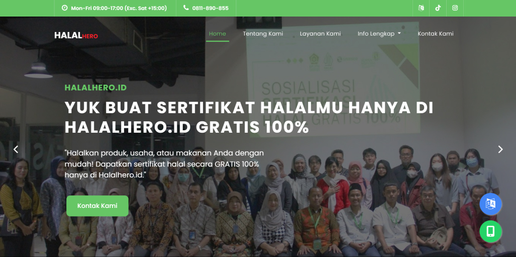 halalhero Website Mockup